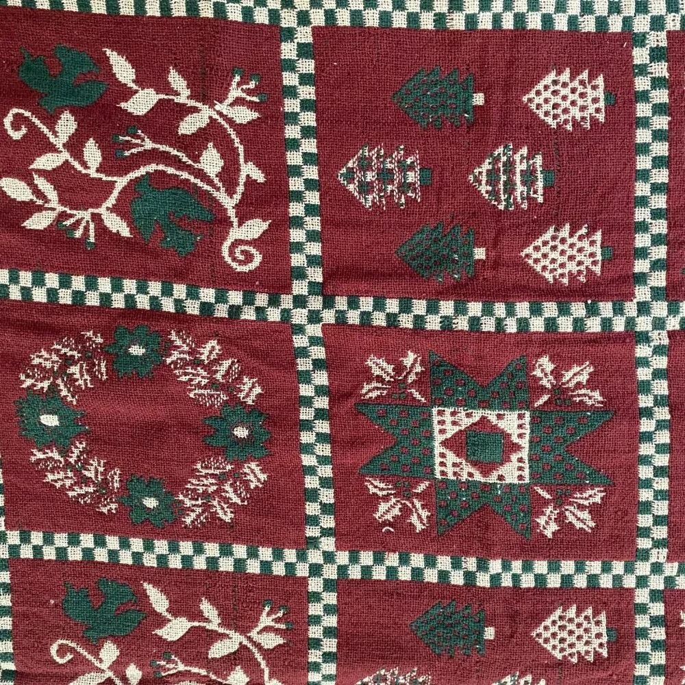 Holiday Cotton Throw Blanket 50